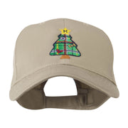 Christmas Tree with Decoration Embroidered Cap