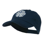 Celtic Emblem with Birds Embroidered Cap