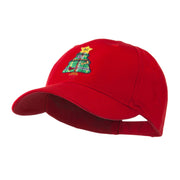 Christmas Tree with Decoration Embroidered Cap