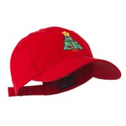 Christmas Tree with Decoration Embroidered Cap