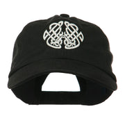 Celtic Emblem with Birds Embroidered Cap