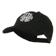 Celtic Emblem with Birds Embroidered Cap