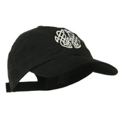 Celtic Emblem with Birds Embroidered Cap