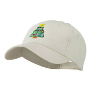 Christmas Tree with Decoration Embroidered Cap