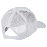 Captain Embroidered Foam Front Mesh Back Cap