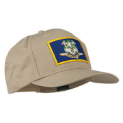 Connecticut State High Profile Patch Cap