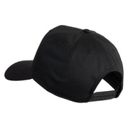 USS Yorktown CV 10 Blue Patched Solid Cotton Twill 5 Panel Prostyle Snap Cap - Black OSFM