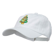 Christmas Tree Patched Washed Cap