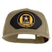 U.S. Army Soldier for Life Patched Solid Cotton Twill Mesh Prostyle Cap - Khaki OSFM