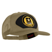 U.S. Army Soldier for Life Patched Solid Cotton Twill Mesh Prostyle Cap - Khaki OSFM