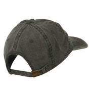 Cactus Embroidered Washed Cap