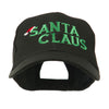 Christmas Hat with Santa Claus Embroidered Cap