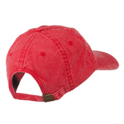 Cactus Embroidered Washed Cap