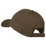 USA State Colorado Columbine Embroidered Low Profile Cotton Cap