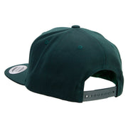 Dog Face Icon Embroidered Wool Blend Prostyle Snapback - Spruce OSFM