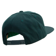 Dog Face Icon Embroidered Wool Blend Prostyle Snapback - Spruce OSFM