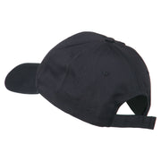 USA State Colorado Columbine Embroidered Low Profile Cotton Cap