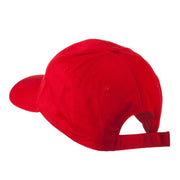 Christmas Hat with Santa Claus Embroidered Cap