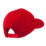 Christmas Hat with Santa Claus Embroidered Cap