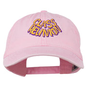 Class Reunion Embroidered Washed Cap