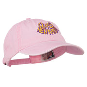 Class Reunion Embroidered Washed Cap