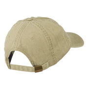 Cactus Embroidered Washed Cap