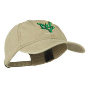 Cactus Embroidered Washed Cap