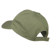 USA State Colorado Columbine Embroidered Low Profile Cotton Cap