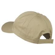 USA State Colorado Columbine Embroidered Low Profile Cotton Cap