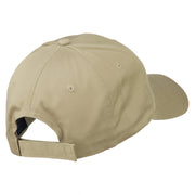 USA State Colorado Columbine Embroidered Low Profile Cotton Cap