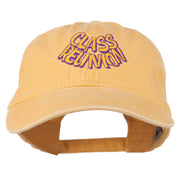 Class Reunion Embroidered Washed Cap