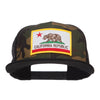 California Republic Patched Camo Mesh Snapback