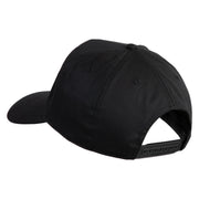 USS Midway CV 41 Blue Patched Solid Cotton Twill 5 Panel Prostyle Snap Cap - Black OSFM