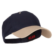 Solid Cotton Twill Low Profile Strap Cap