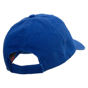 Tropical Parrot Logo Embroidered Garment Washed Cotton Twill Cap - Royal OSFM