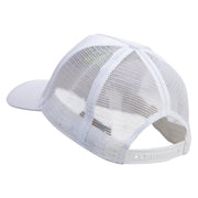 Electrical Bulb Five Panels Pro Style Trucker Mesh Cap - White OSFM