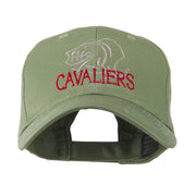 Cavaliers Mascot Embroidered Cap