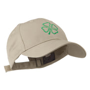 4 Leaf Clover Holiday Embroidered Cap