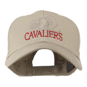 Cavaliers Mascot Embroidered Cap