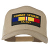 US Navy Combat Veteran Patched Mesh Cap