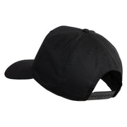USS America CV 66 Blue Patched Solid Cotton Twill 5 Panel Prostyle Snap Cap - Black OSFM