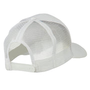 US Navy Combat Veteran Patched Mesh Cap