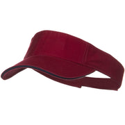 Prostyle Cotton Twill Washed Sandwich Visor