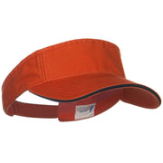 Prostyle Cotton Twill Washed Sandwich Visor