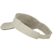 Prostyle Cotton Twill Washed Sandwich Visor