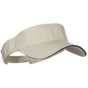 Prostyle Cotton Twill Washed Sandwich Visor