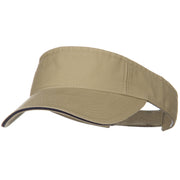 Prostyle Cotton Twill Washed Sandwich Visor