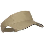 Prostyle Cotton Twill Washed Sandwich Visor