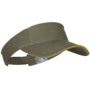 Prostyle Cotton Twill Washed Sandwich Visor