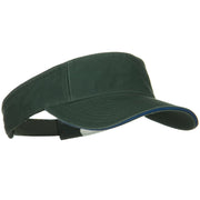 Prostyle Cotton Twill Washed Sandwich Visor